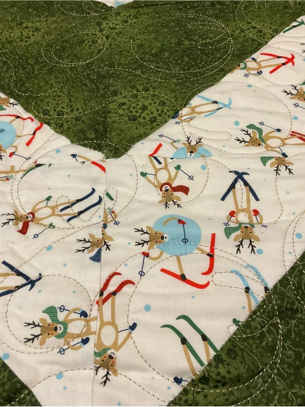 ONE OF A KIND - Handcrafted Christmas Quilts $300 ea NEVER TOO EARLY!!